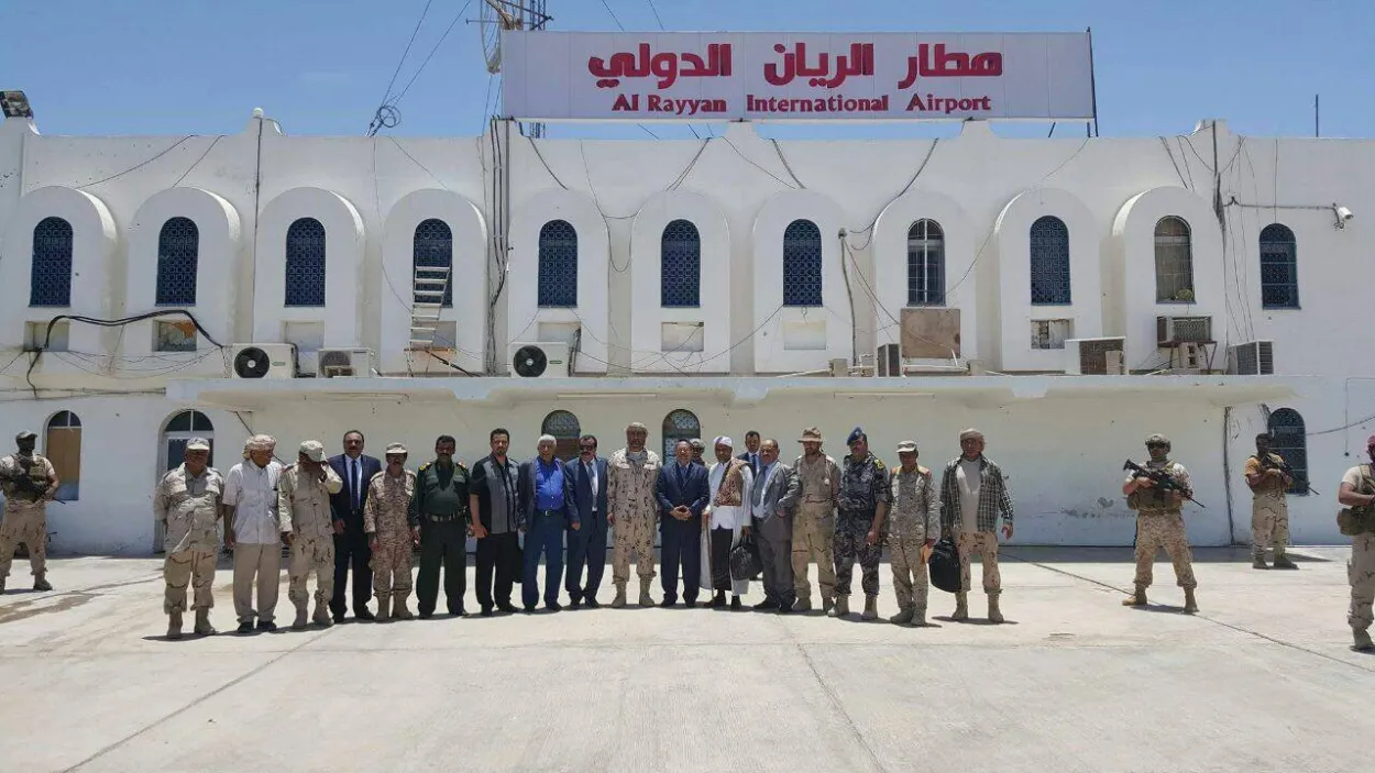 مصدر لـ«الهدهد»: عمليات نهب في مطار الريان قبيل مغادرة القوات الإماراتية