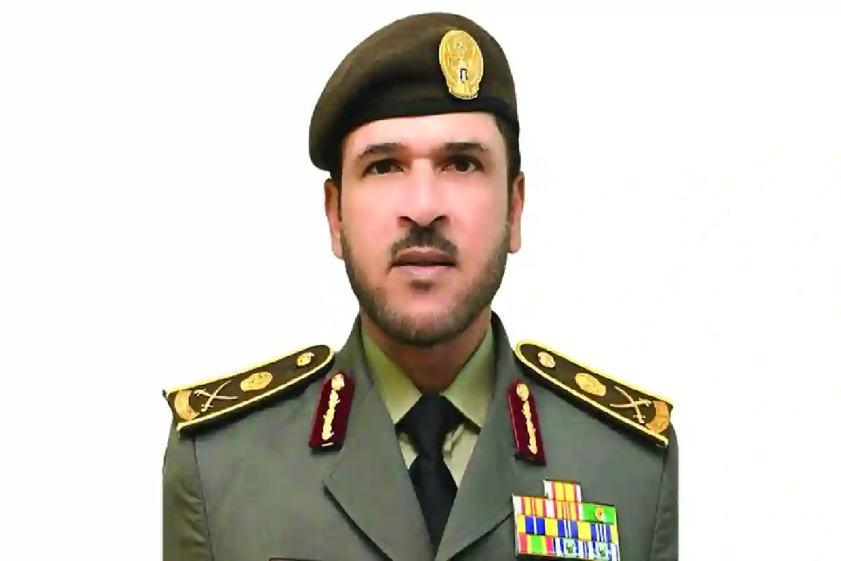 اللواء عبيد مهير بن سرور. 
