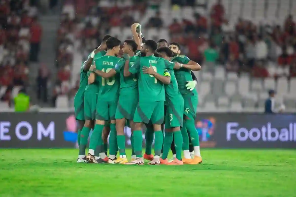 مباراة الأخضر وإندونيسيا 