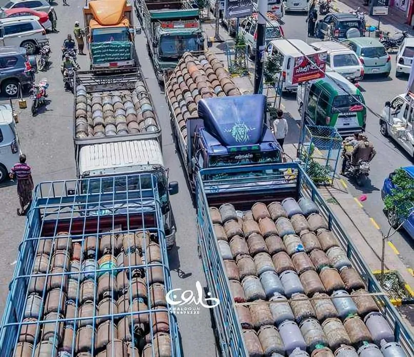 أزمة الغاز بتعز.. مالكو الوكالات يحتجون وسط اتهامات بـ"التلاعب" وعجز بلغ 60%