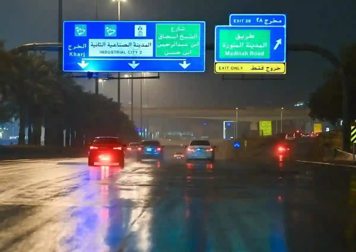 أمطار رعدية
