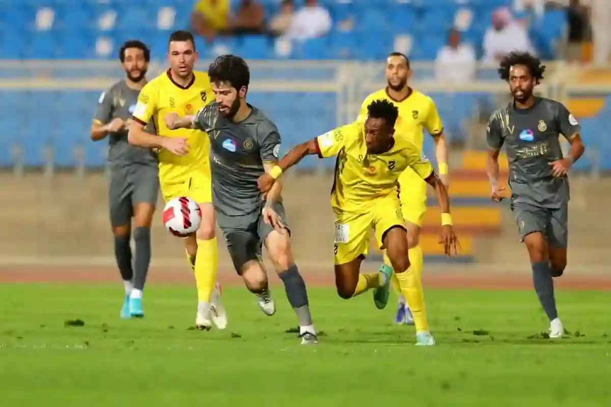 مباراة النصر والحزم